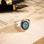 Custom Birthstone Graduation Ring - Perfect Gift for Class of Graduates