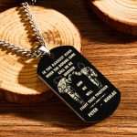Engraved 'Call On Me Brother' Necklace - Perfect Gift for Brothers