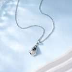 Unique Custom Projection Photo Necklace - Perfect Rocket Anniversary Gift
