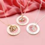 Custom Birthstone Necklace - Personalized Jewelry Gift for Her