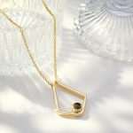 Custom Photo Projection Necklace - Personalized Polygon Memorial Jewelry