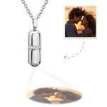 Unique Custom Projection Necklace - Perfect Creative Gift for Couples
