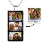 Personalized Film Strip Photo Necklace - Unique Customizable Keepsake Gift