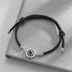 Trendy Custom Projection Bracelet Compass - Unique Gifts for Men