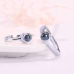 Custom Projection Ring: Express 'I Love You' in 100 Languages